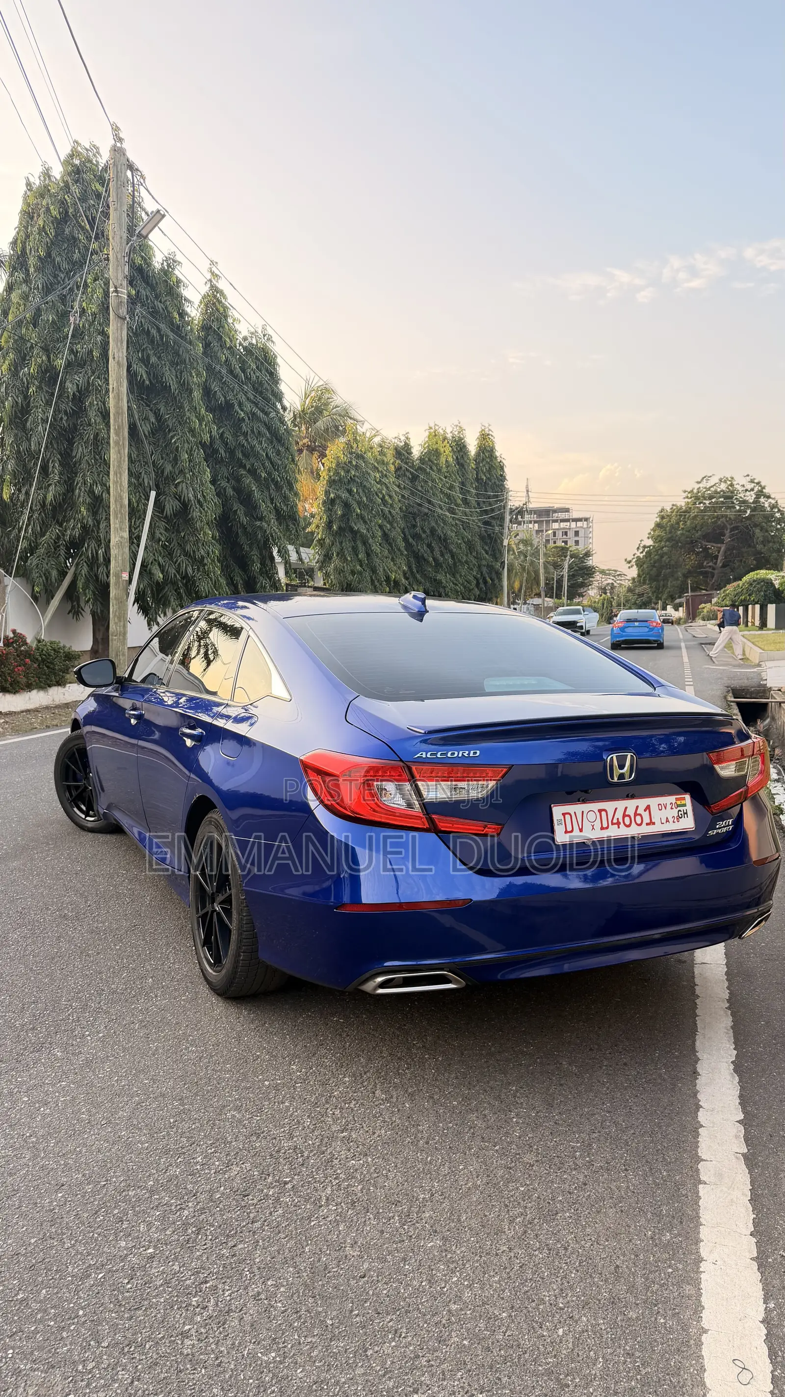 Honda Accord Sport 2.0T 2020 Blue