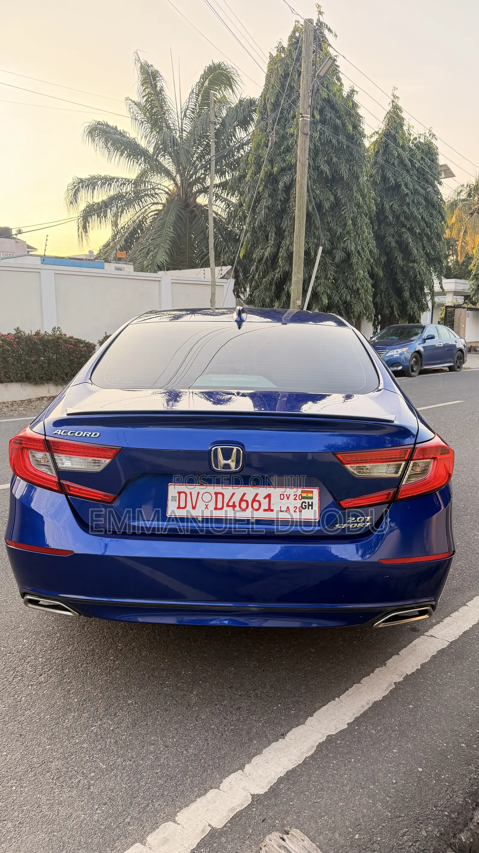Honda Accord Sport 2.0T 2020 Blue