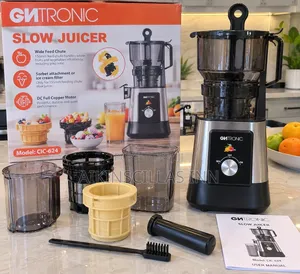 Cntronic Slow Juicer/Ice Cream Maker