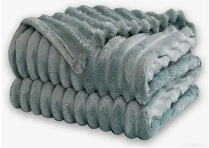 Fluffy Blanket With Pillowcase