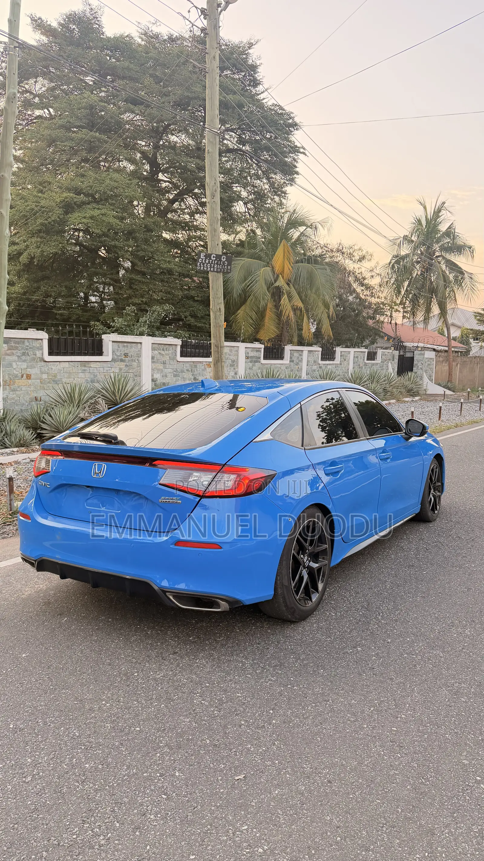 Honda Civic Sport Touring CVT 2023 Blue