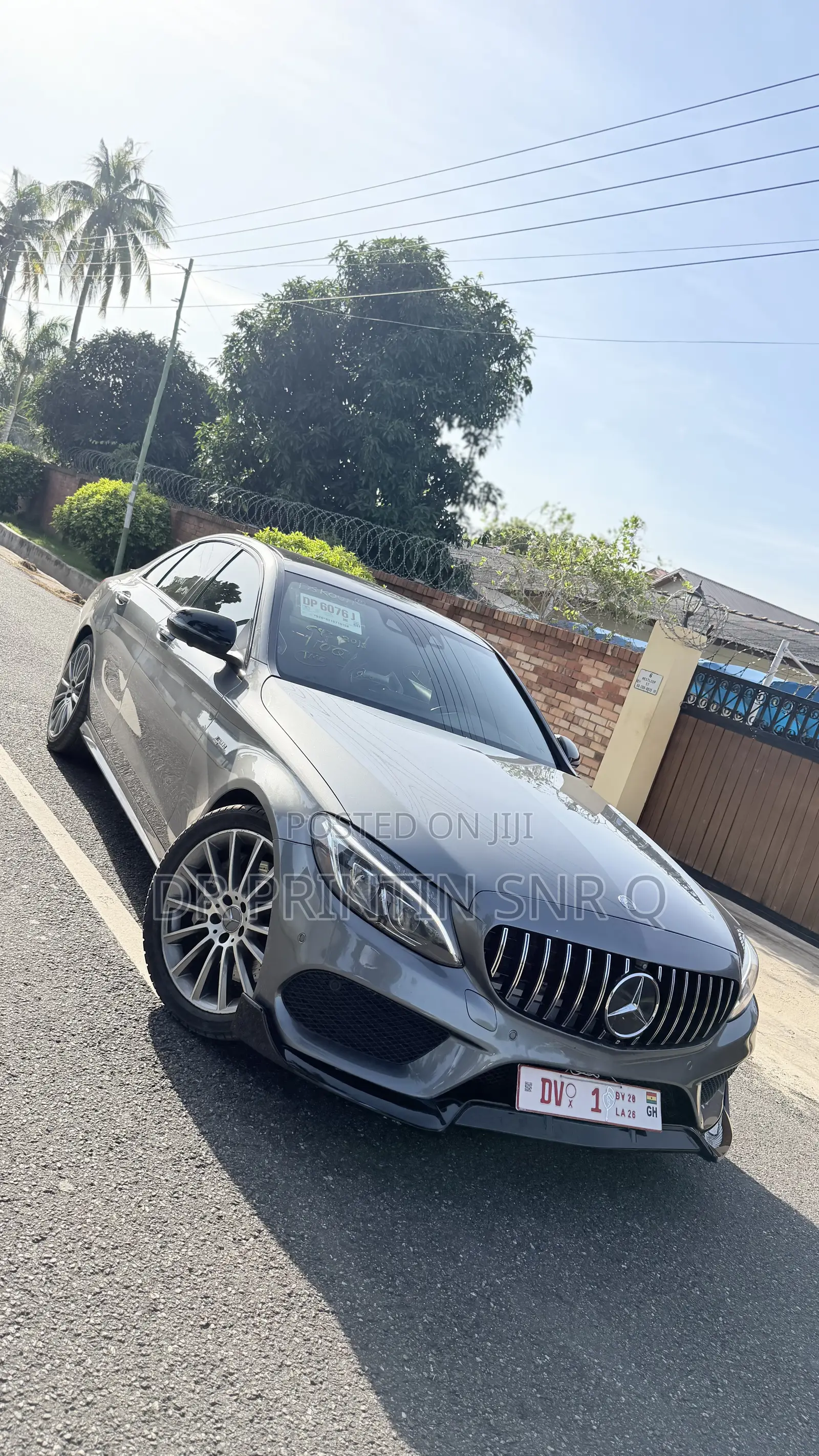 Mercedes-Benz C43 4Matic Sedan AWD (3.0L V6 9AM) 2018 Gray