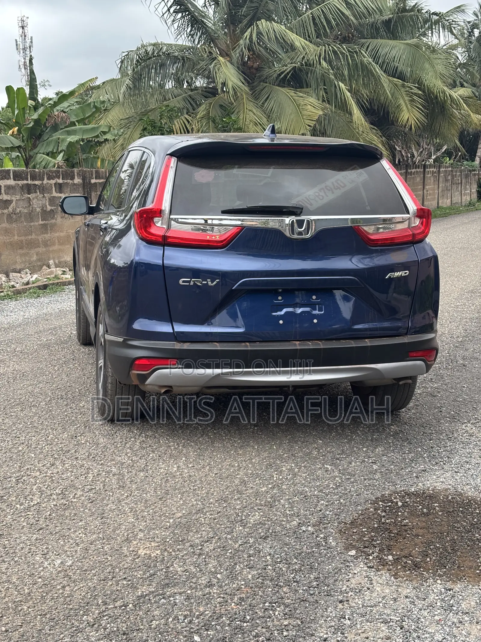 Honda CR-V EX-L AWD 2018 Blue