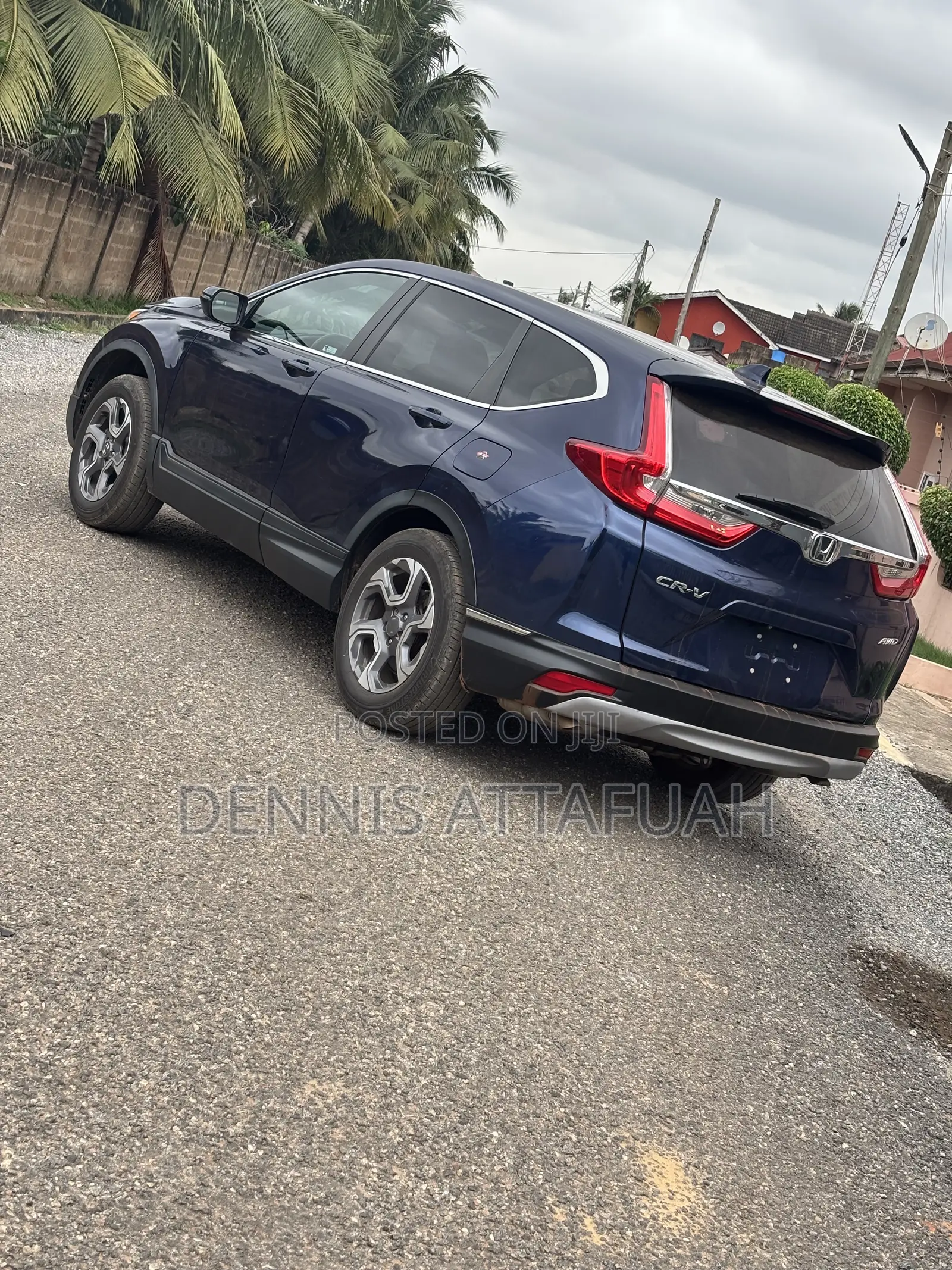 Honda CR-V EX-L AWD 2018 Blue