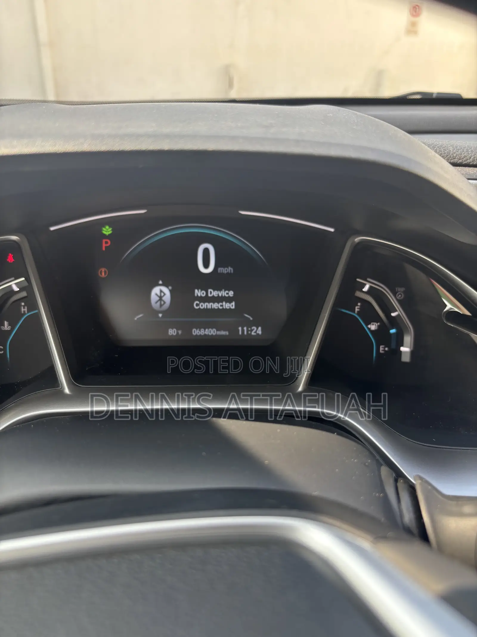Honda Civic EX 4dr Sedan (2.0L 4cyl) 2017 Black
