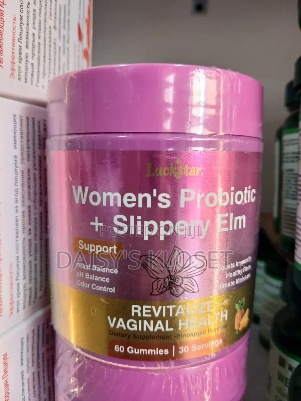 Womens Probiotics+slippery Elm.