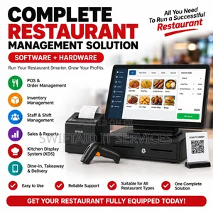 Complete Restaurant Management Software With Hardware