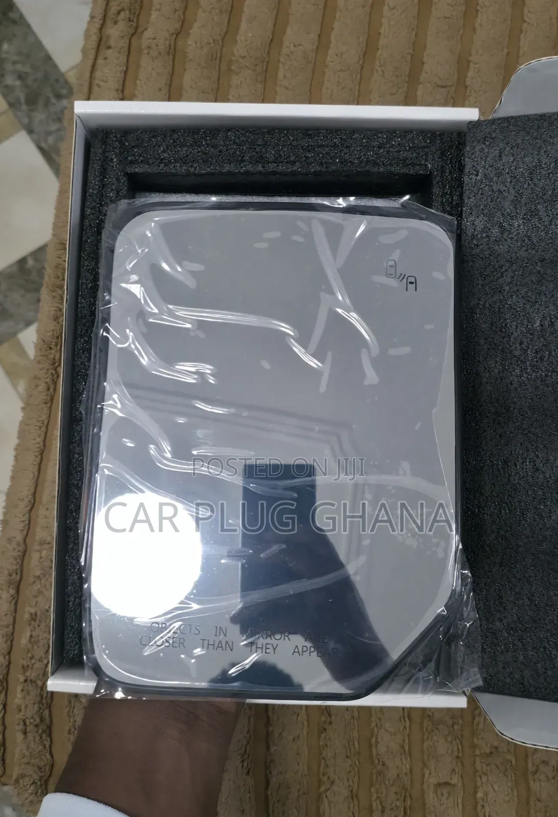 Toyota Land Cruiser LC Lx Gx 2024-2026 Side Mirror Glass With Sensor
