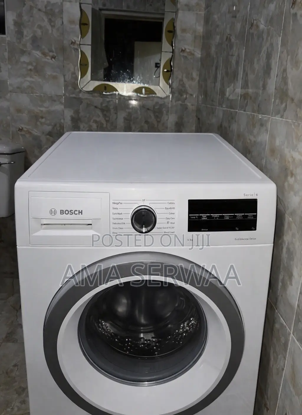 Slightly Used Bosch Series 6 Washing Machine.