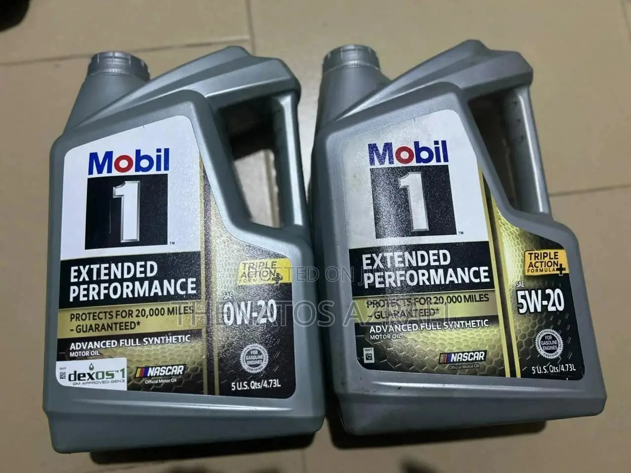 Mobil 1 0w-20 and 5w-20 Engine Oil