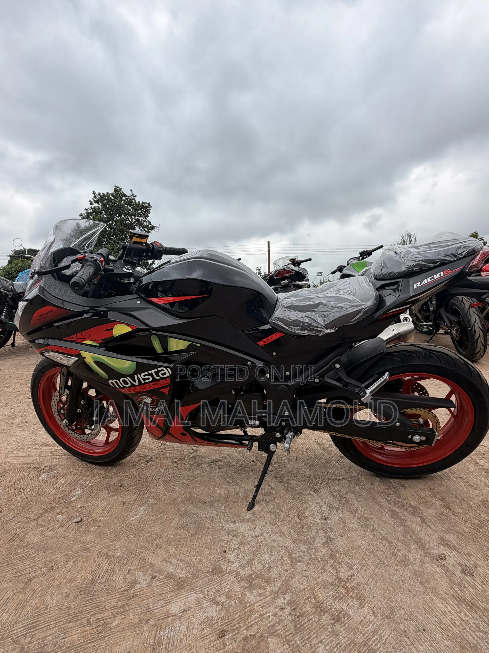 New Motorcycle 2025 Black