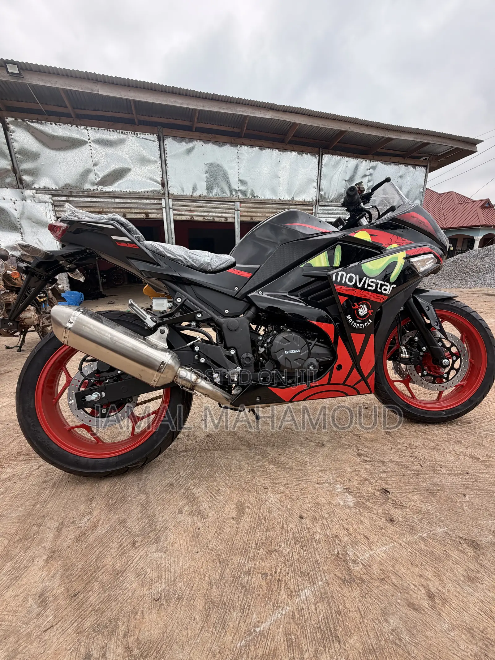 New Motorcycle 2025 Black