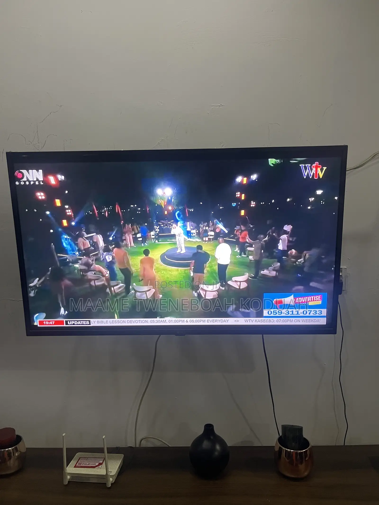 LG 43" Smart Ultra HD TV (Model: 43UP7550PVG) – Pristine Condition!