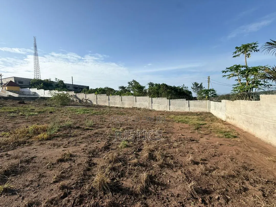 Well Located 100 by 125 Size Land Aburi