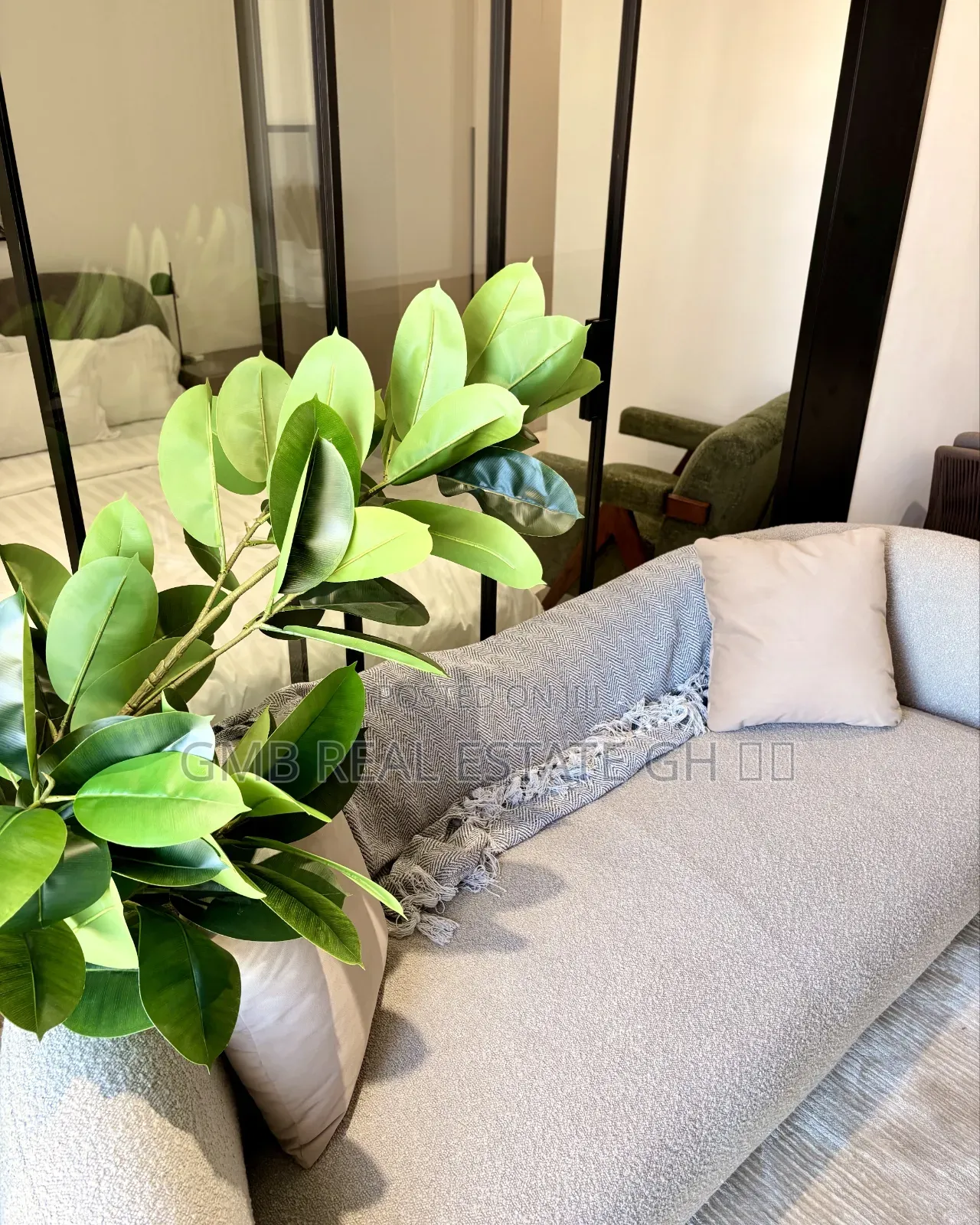 Furnished 1bdrm Apartment in Airport Residential for rent