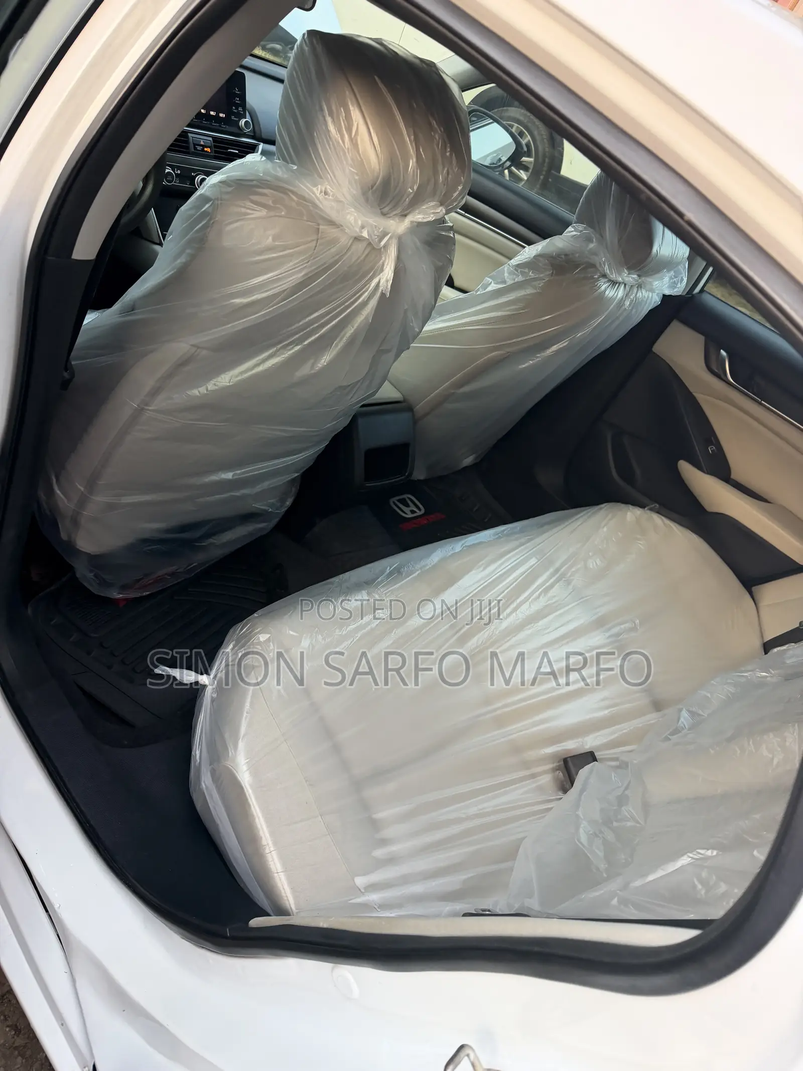 Honda Accord EX-L (2.0L 4cyl Turbo 10A) 2019 White