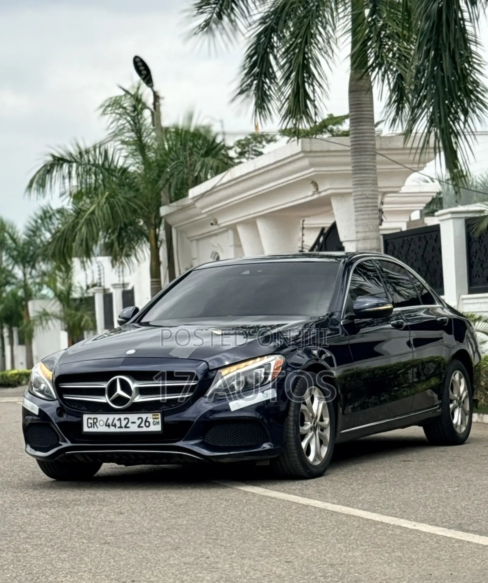 Mercedes-Benz C300 Base 4Matic Sedan AWD (2.0L 4cyl 7A) 2016 Blue