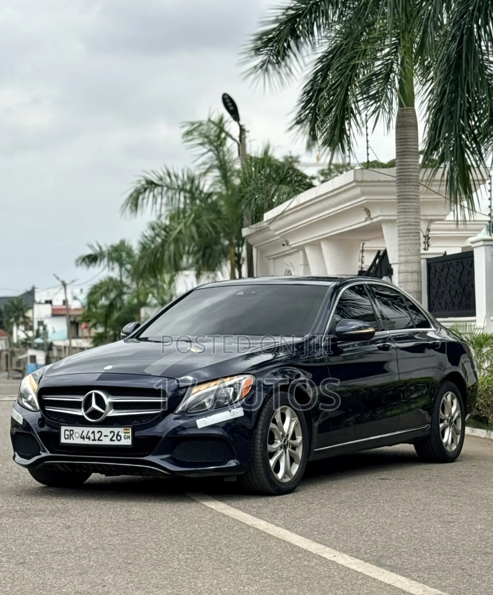 Mercedes-Benz C300 Base 4Matic Sedan AWD (2.0L 4cyl 7A) 2016 Blue