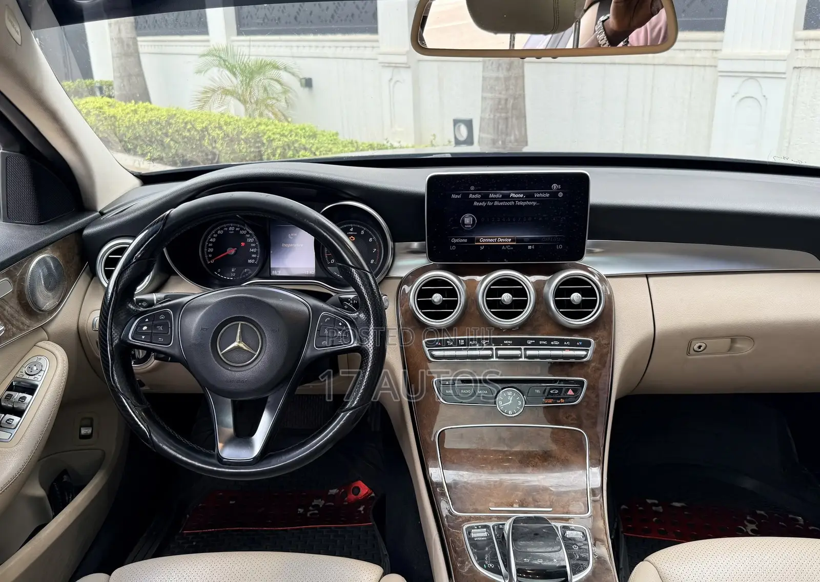 Mercedes-Benz C300 Base 4Matic Sedan AWD (2.0L 4cyl 7A) 2016 Blue