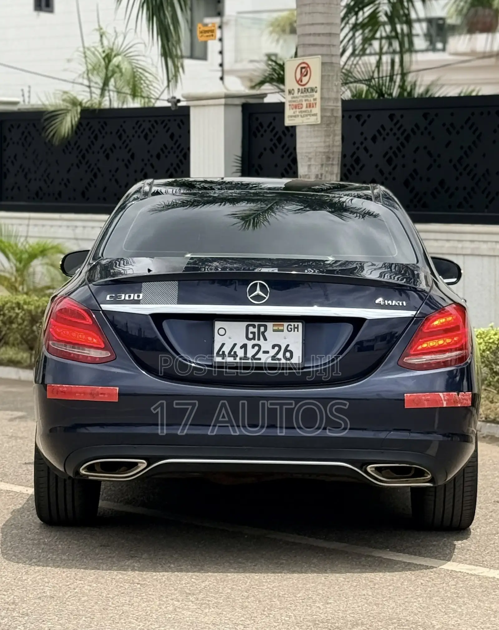 Mercedes-Benz C300 Base 4Matic Sedan AWD (2.0L 4cyl 7A) 2016 Blue