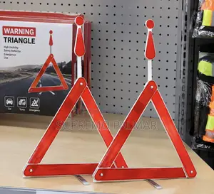 Double Reflective Warning Triangle for Car Roadside Emergencies