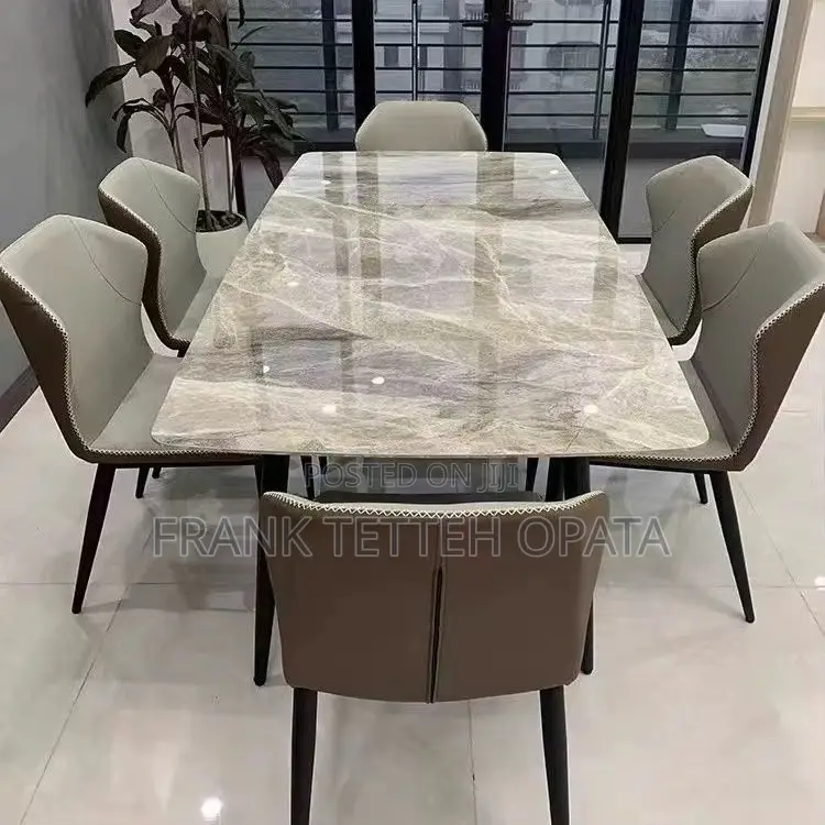 6 Seater Marble Dinning Table