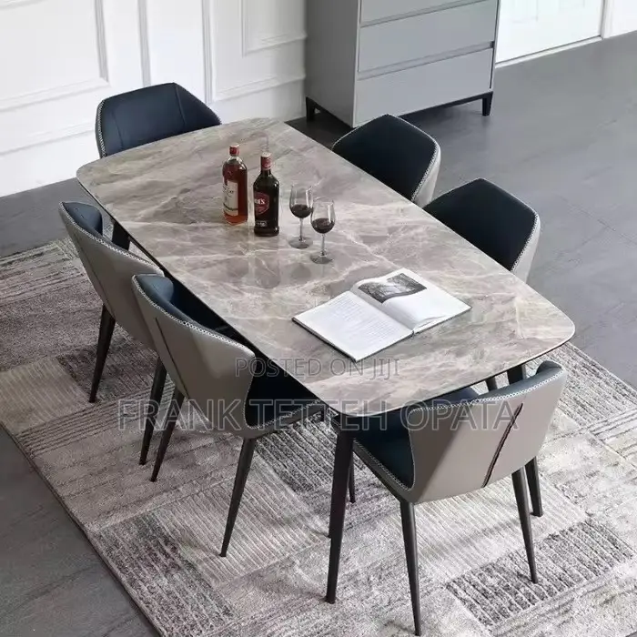 6 Seater Marble Dinning Table