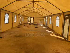 200 Guest Tent 30x60ft With 3Glass Doors Already Made + Installation