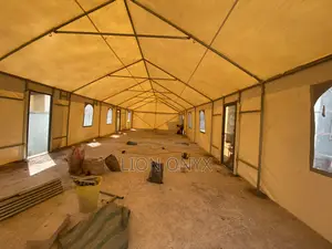 200 Guest Tent 30x60ft With 3Glass Doors Already Made + Installation