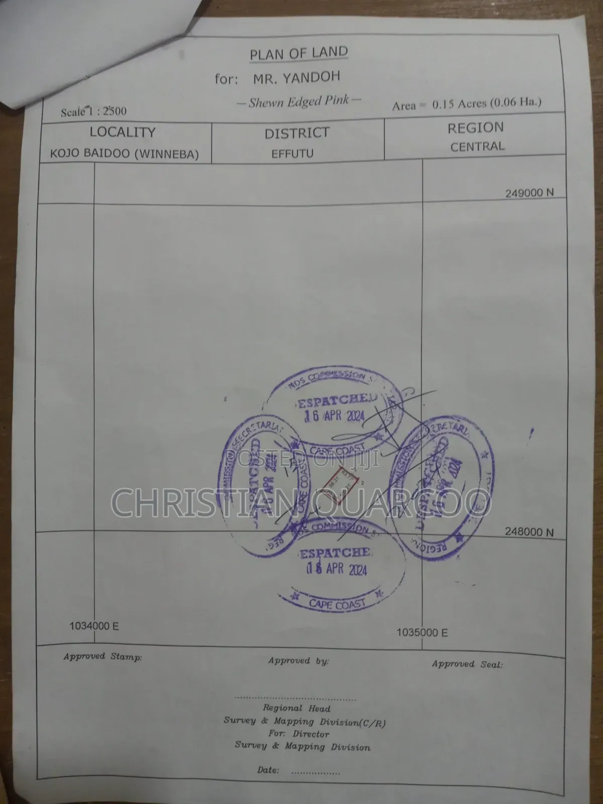 Town Land for Sale