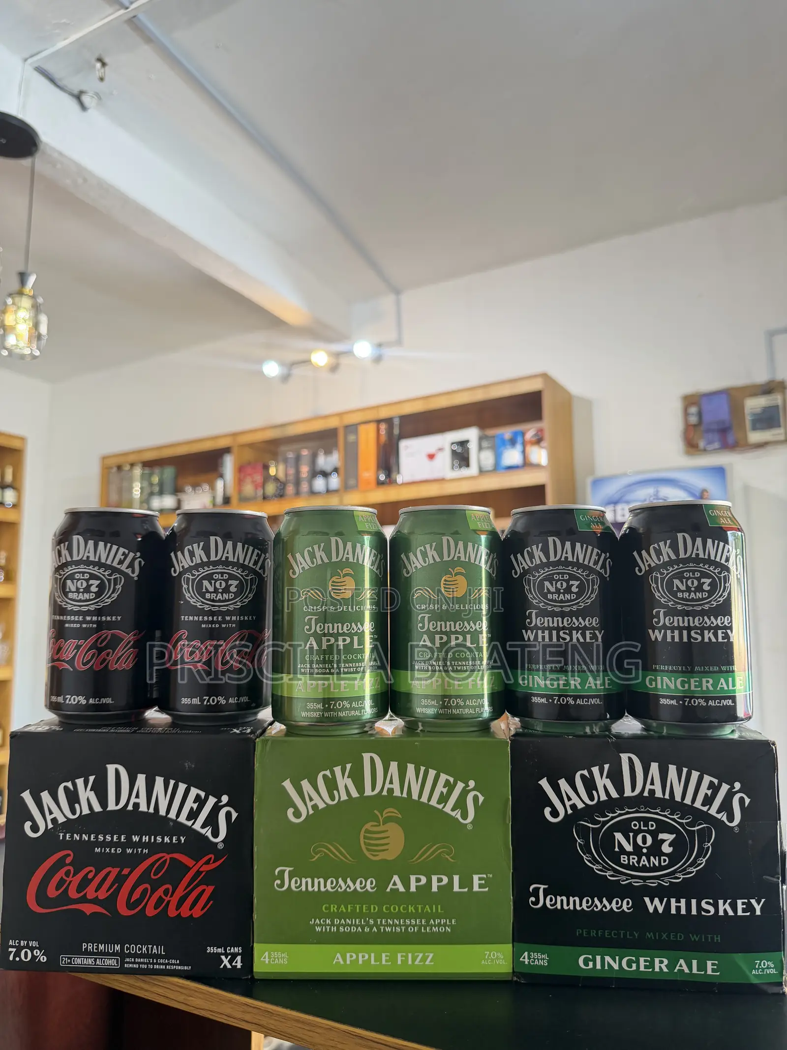 JD Cans 4x Seagram Cans12x Malibu 8x JD Variety 12x Seagram Bottles12x