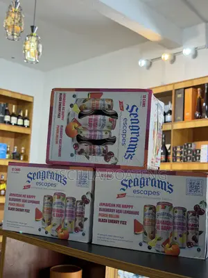 JD Cans 4x Seagram Cans12x Malibu 8x JD Variety 12x Seagram Bottles12x