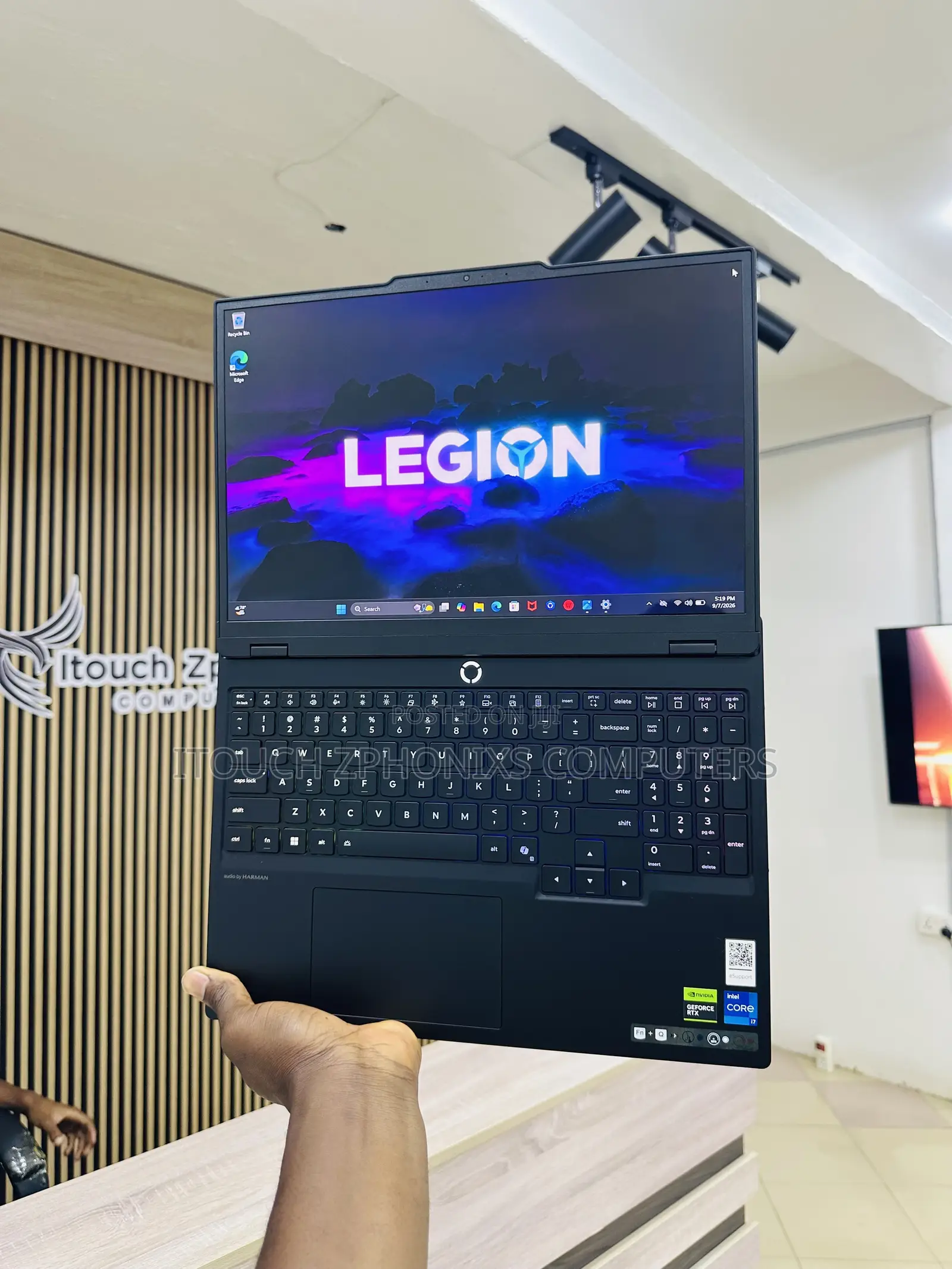 Laptop Lenovo Legion 5 16GB Intel Core i7 SSD 1T