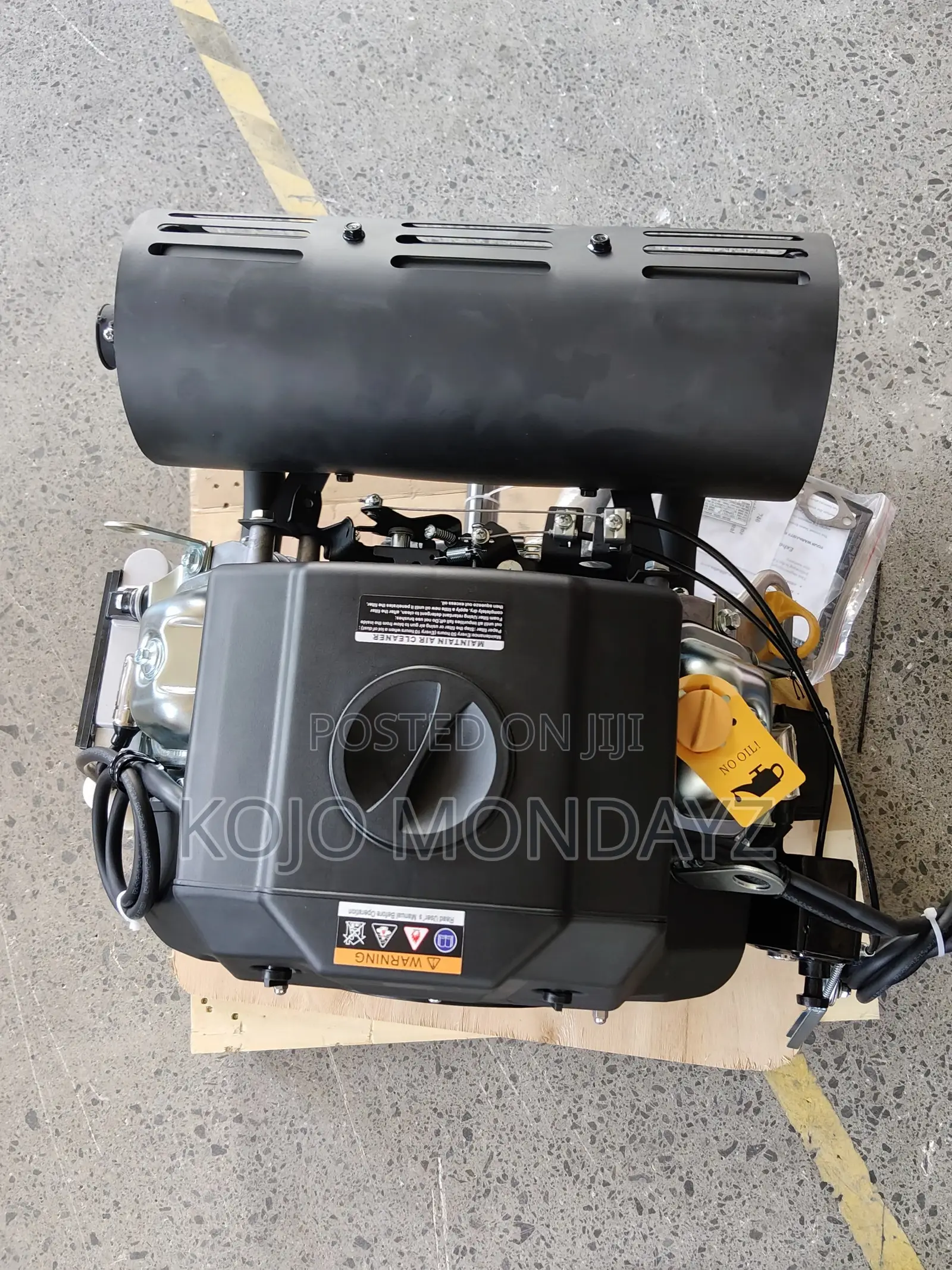 764cc Twin-Cylinder Gasoline Engine.