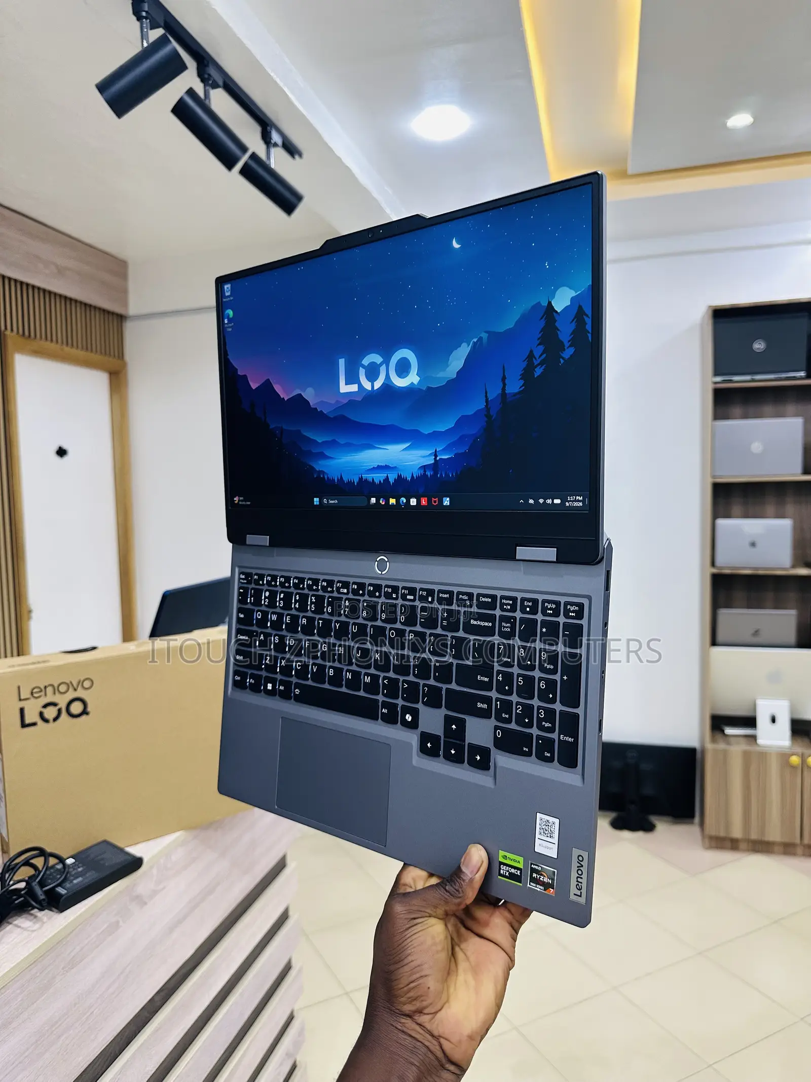 New Laptop Lenovo LOQ 15AHP10 16GB AMD Ryzen 7 SSD 512GB