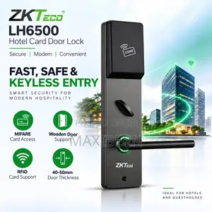 ZKTeco LH6500 Super Thin RFID Hotel Door Lock