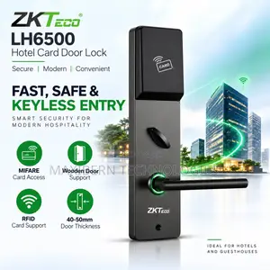 ZKTeco LH6500 Super Thin RFID Hotel Door Lock