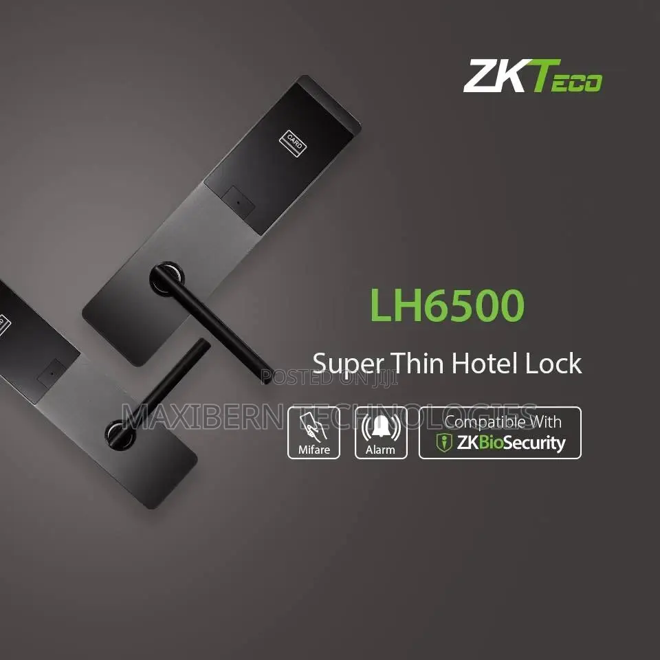 ZKTeco LH6500 Super Thin RFID Hotel Door Lock