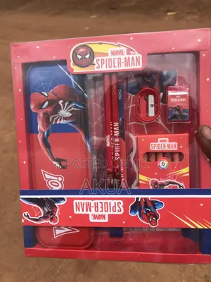 Children’s Stationery Gift Set Box – Spiderman Theme, Gifts Rewards