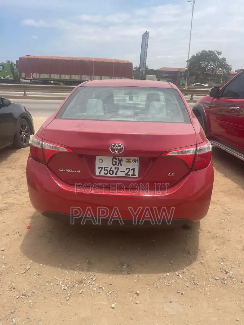 Toyota Corolla 2016 Red