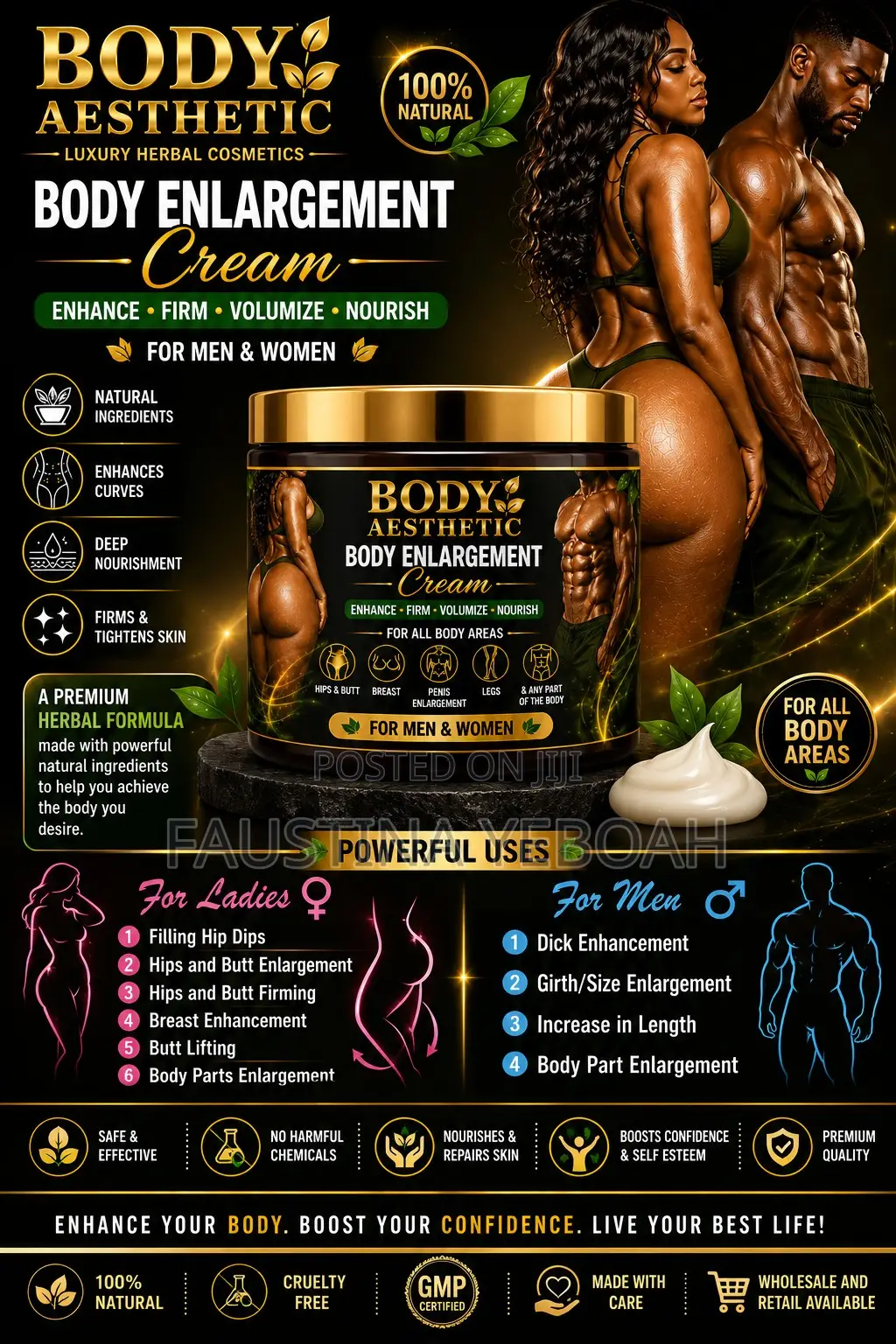 Unisex Enlargement Cream