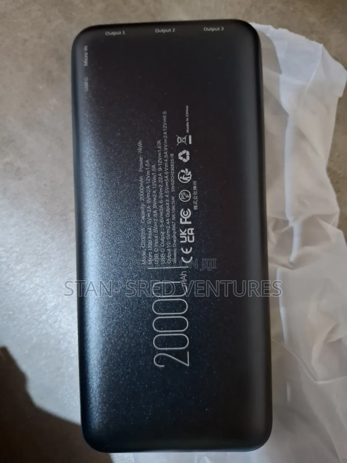 Charpmast Power Bank Capacity 20000mAh