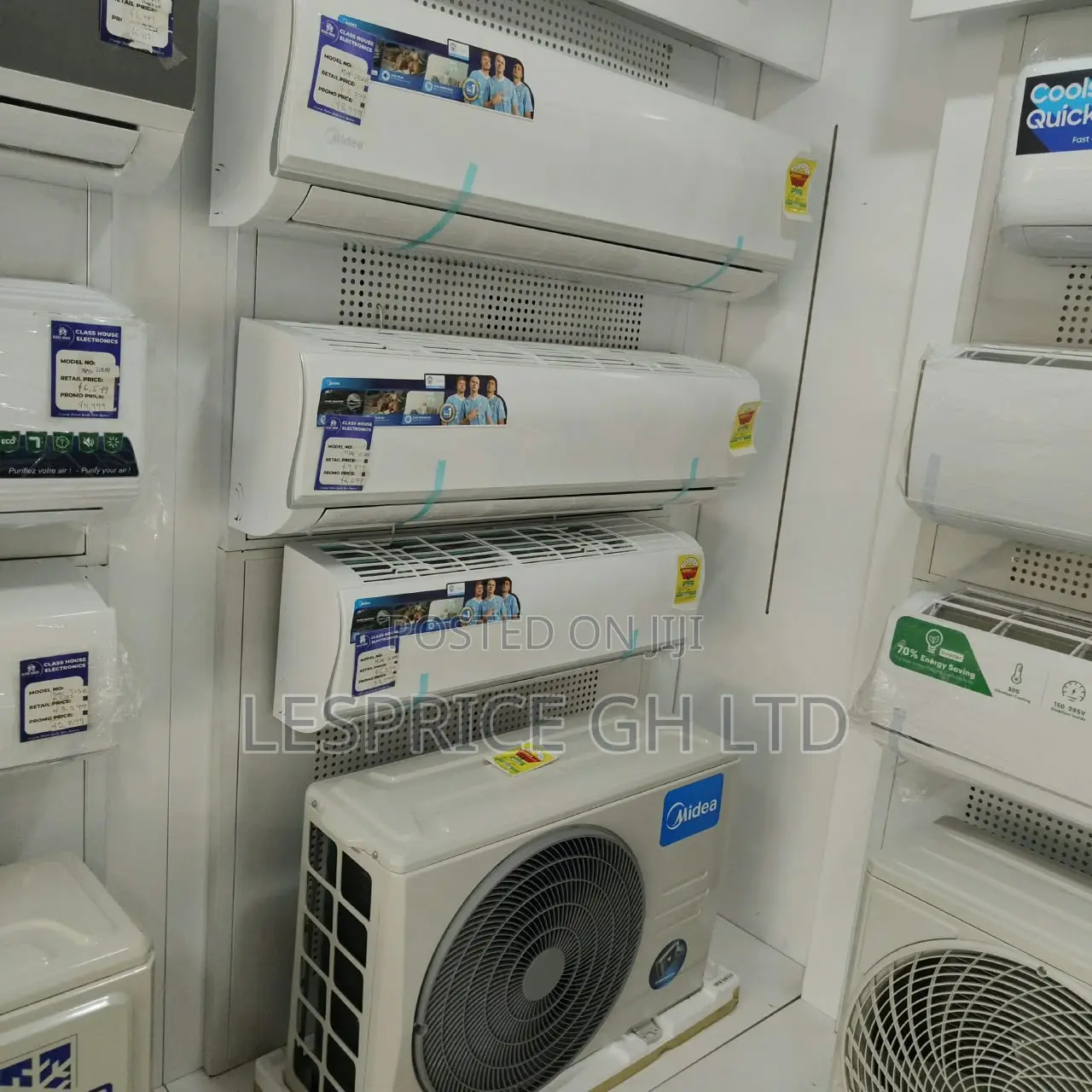 Mega Price Drop on Our Strong 1.5Hp Split Midea AC Unit With R410 Gas
