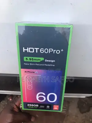 New Infinix Hot 60 Pro+ 256 GB Black