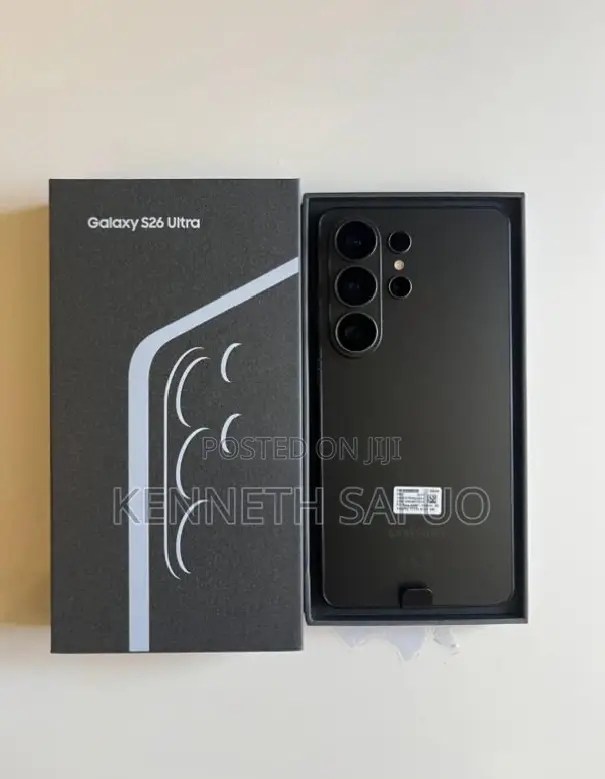 New Samsung Galaxy S26 Ultra 5G 1 TB Black
