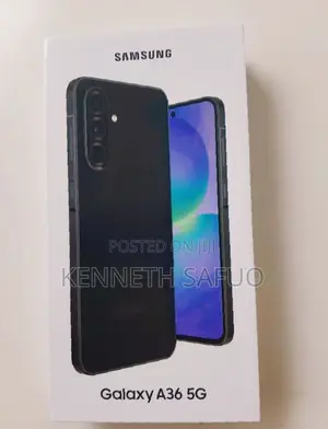 New Samsung Galaxy A36 256 GB Black