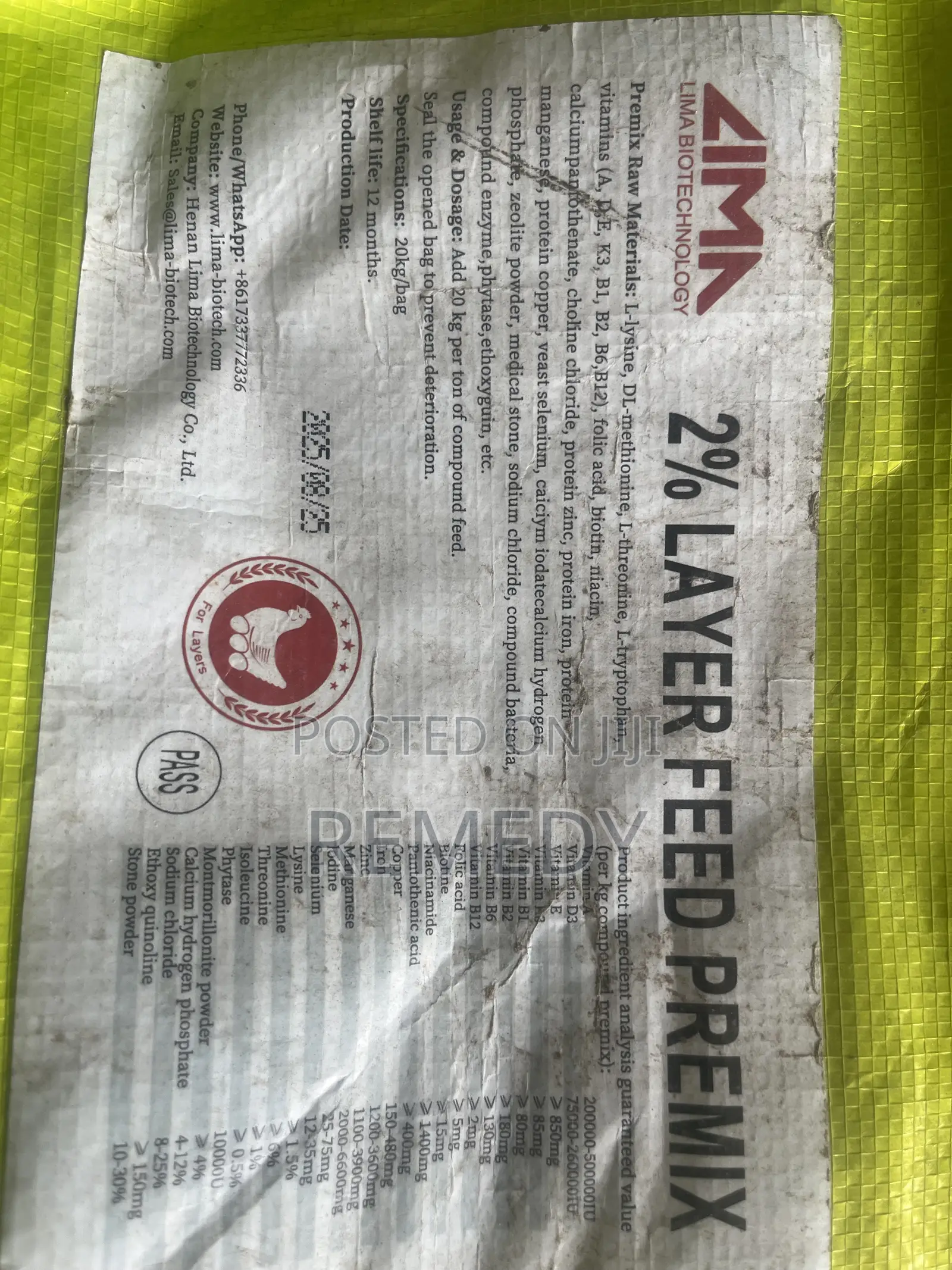 2% Layer Premix