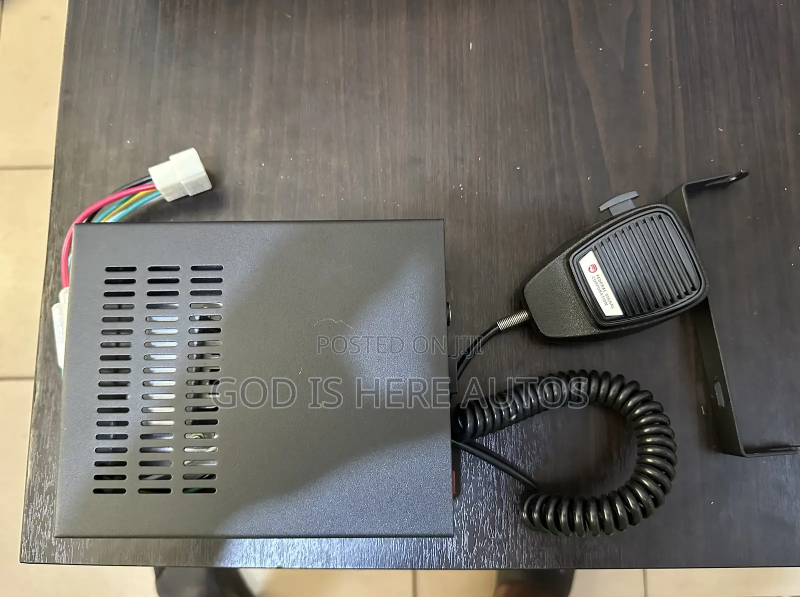 300W Manual Siren + Powerful Speaker