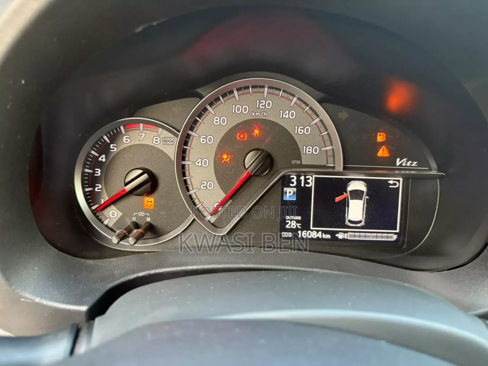 Toyota Vitz 2016 Blue