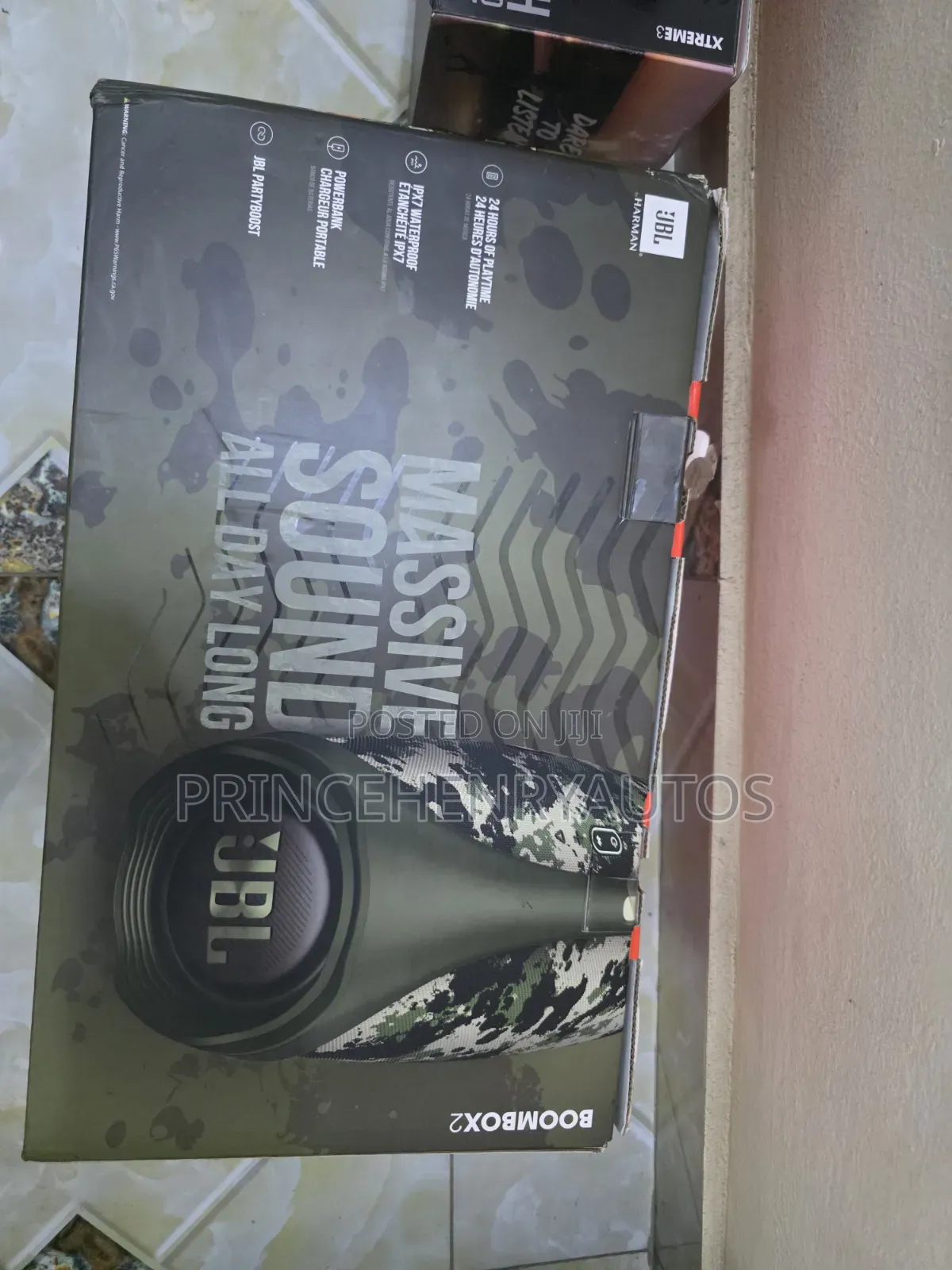 JBL Boombox 2 Portable Bluetooth Speaker W/ Powerful Sound